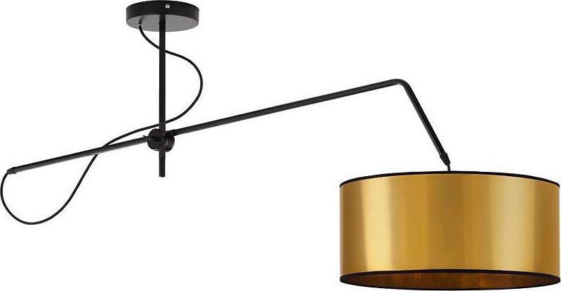 Lampa wisząca Lumes Złota regulowana lampa wisząca glamour - EX242-Rima