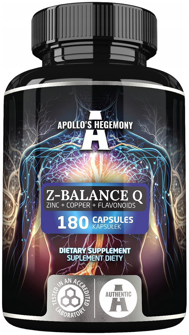 Apollo's Hegemony Z-Balance Q suplement diety 180 kapsułek