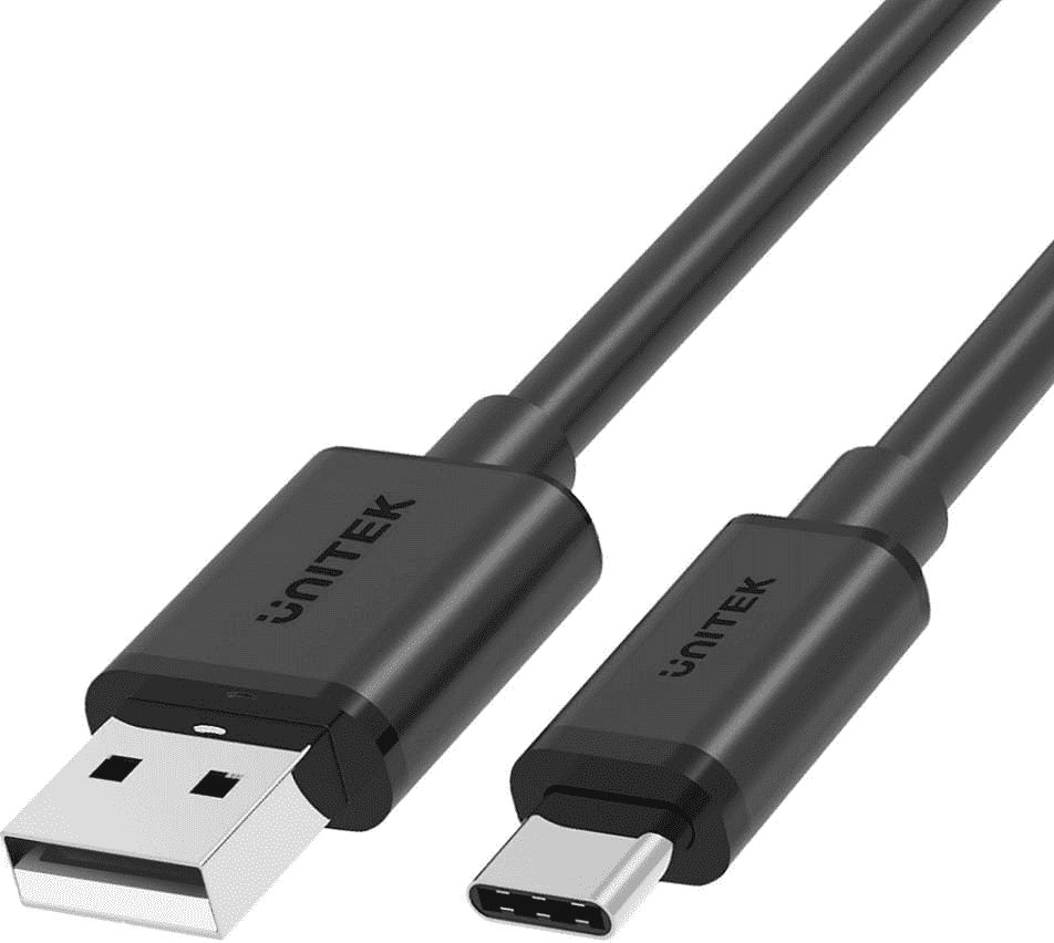 Kabel USB Unitek USB-A - USB-C 3 m Czarny (C14069BK)