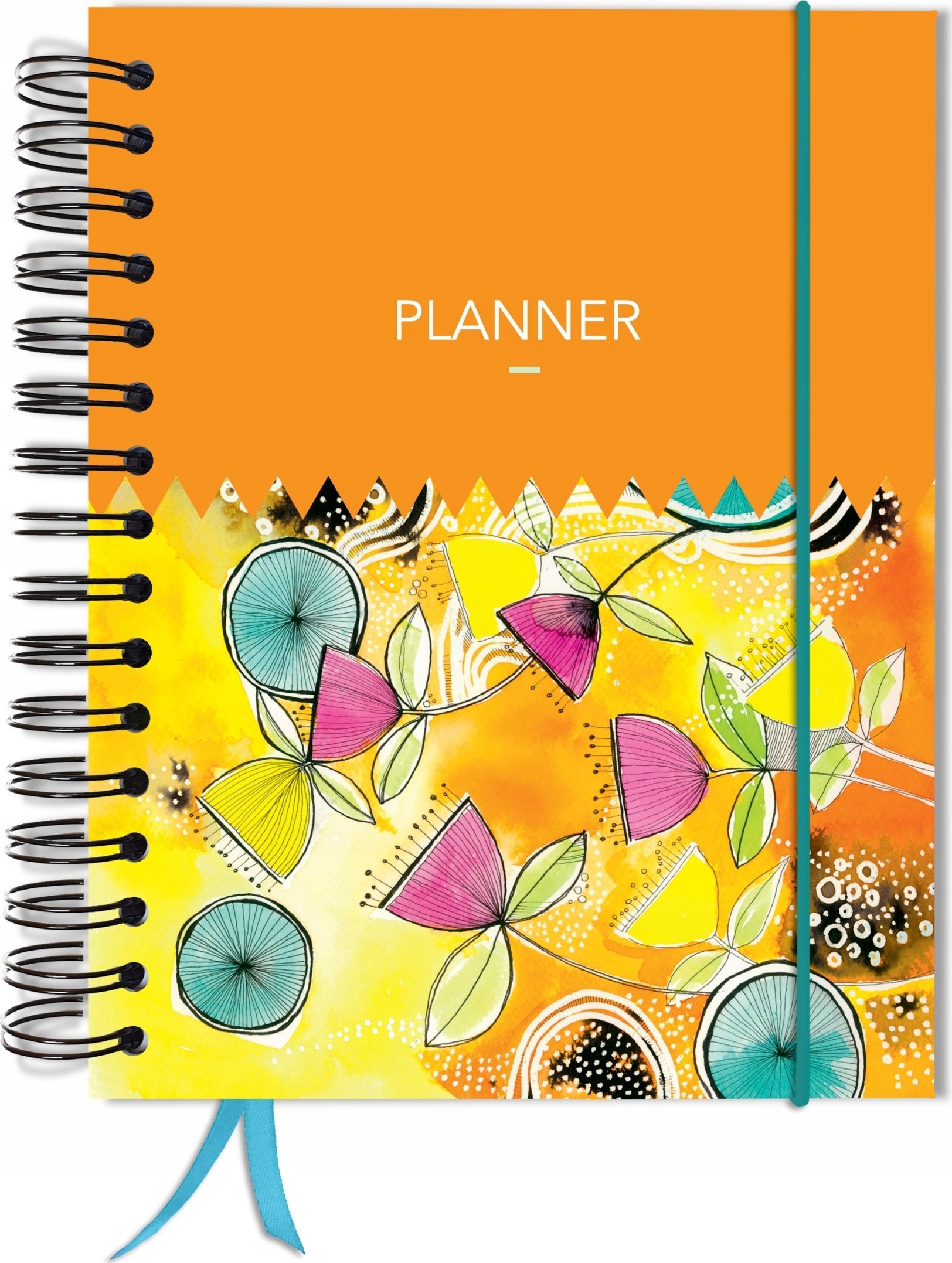 TadaPlanner Kalendarz terminarz bez dat planer książkowy A5+