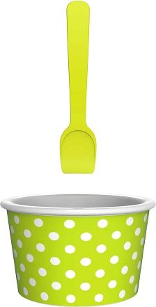 Zak!designs Zak! - Miseczka na lody, zielono-biała