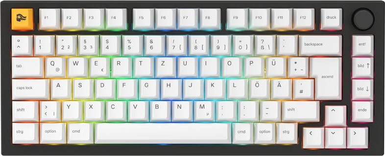 Klawiatura Triton Glorious GMMK Pro Black Slate 75% TKL Keyboard - Pre built, ISO DE-Layout - black