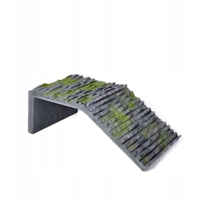 Terra Natura Dekoracja terrarystyczna podest dla ��wia stare kamienne schody 21cm