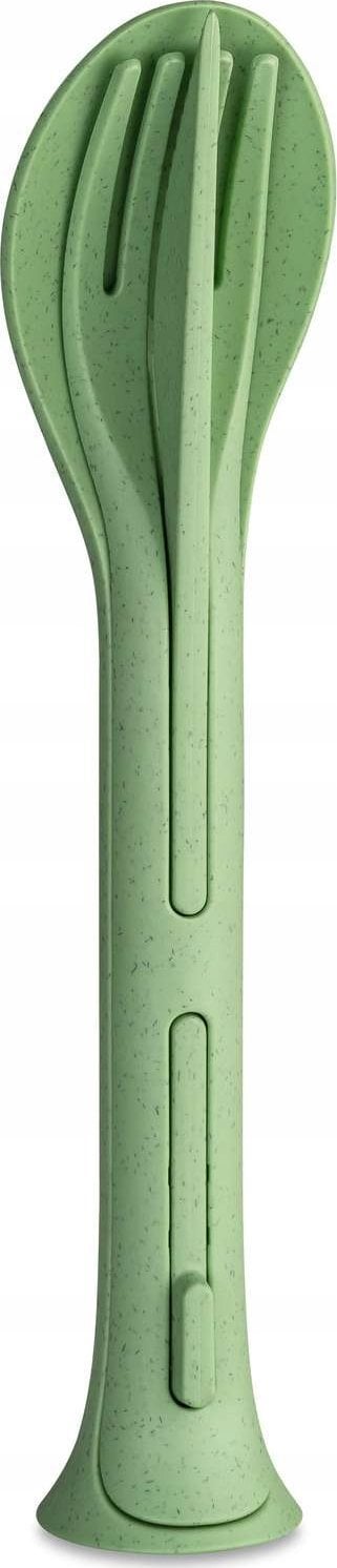 Koziol Zestaw sztućców KLIKK ORGANIC* sprytny sposób składania 3 elementy KOZIOL