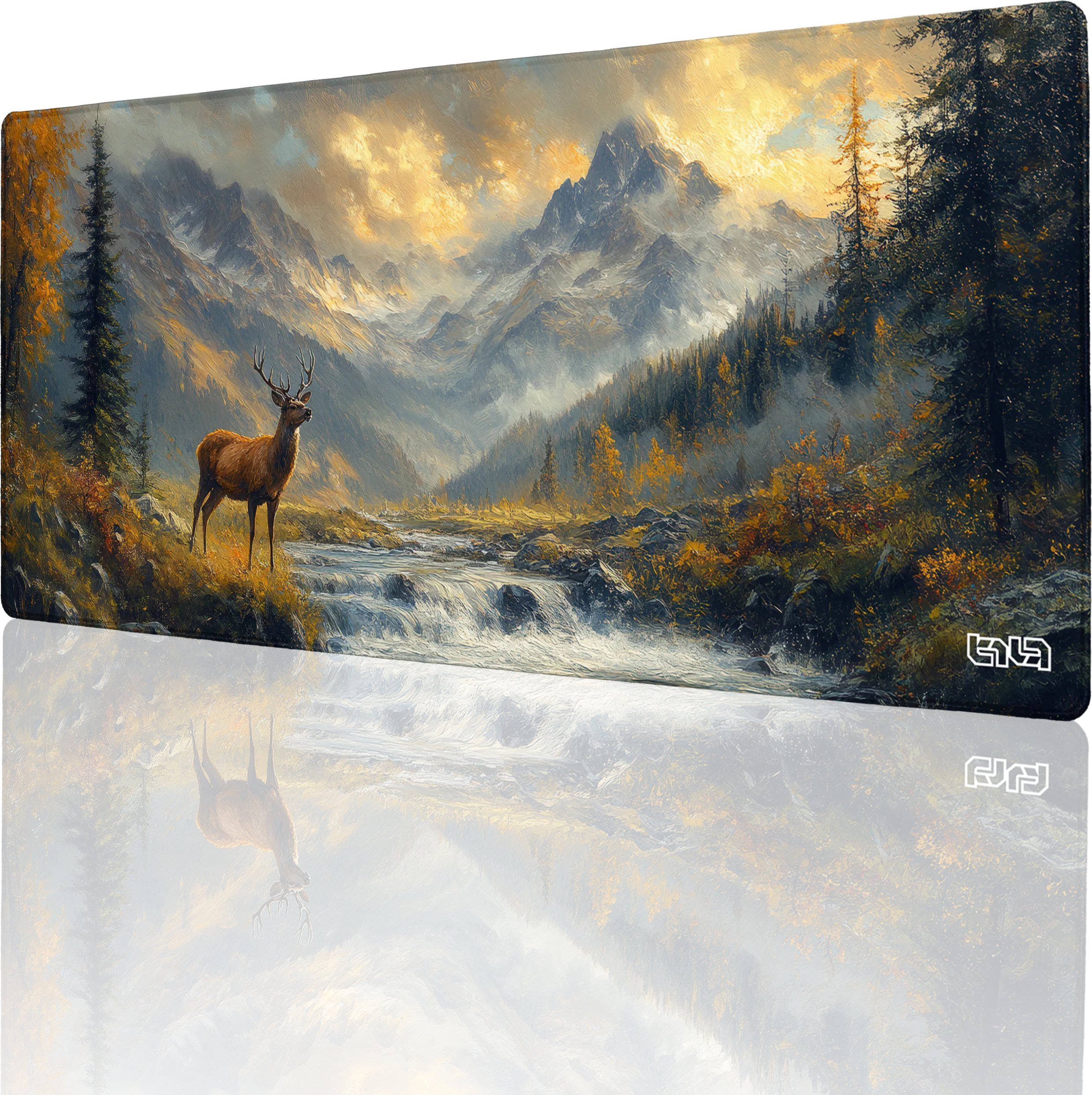 PODKŁADKA POD MYSZ GAMINGOWA Krajobraz Montany 90x40 TILT XXL Gamingowa