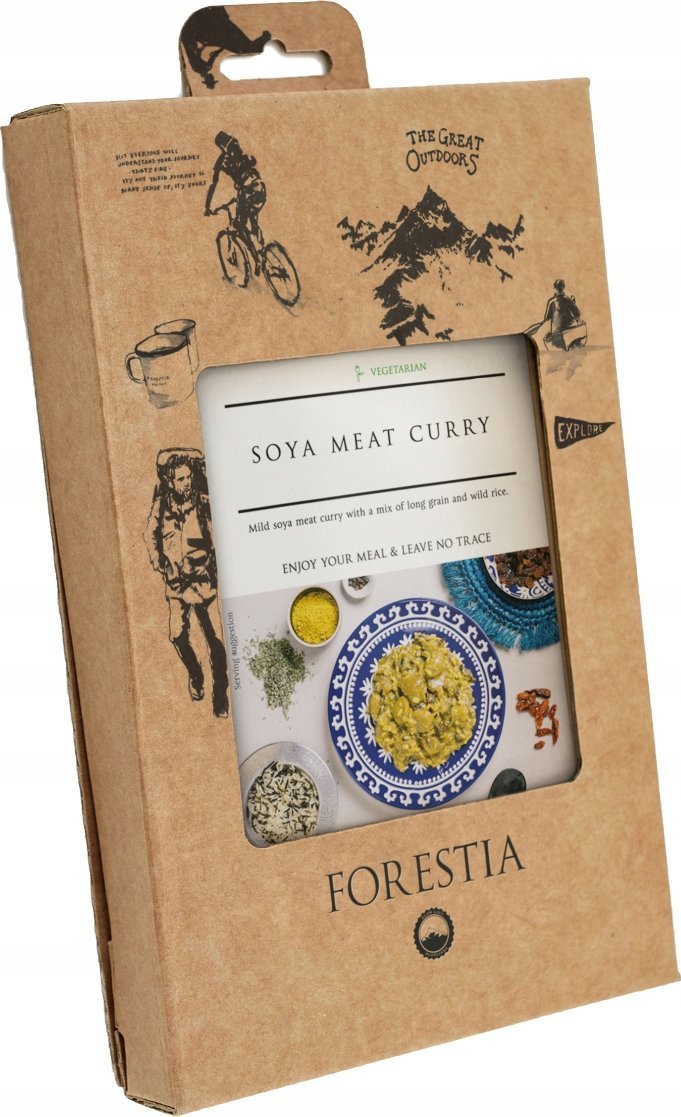 Forestia Curry sojowe, 350g, [Soysillia meat'curry - SH]