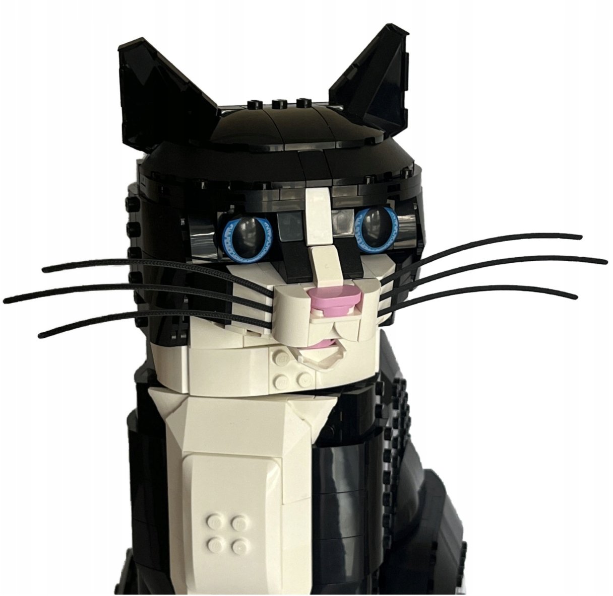 Kocie Wąsy do LEGO ideas 21349 Idealne Uzupełnienie Twojego Kota - Czarne
