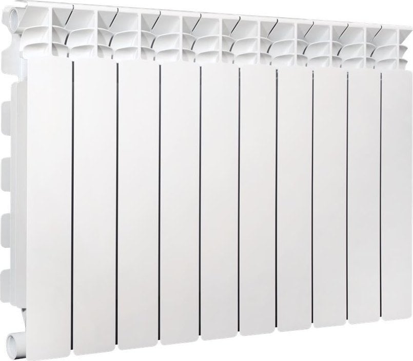 Grzejnik aluminiowy EXTRATHERMSERIR SUPER B4 podłączenie dolne prawe 500/100