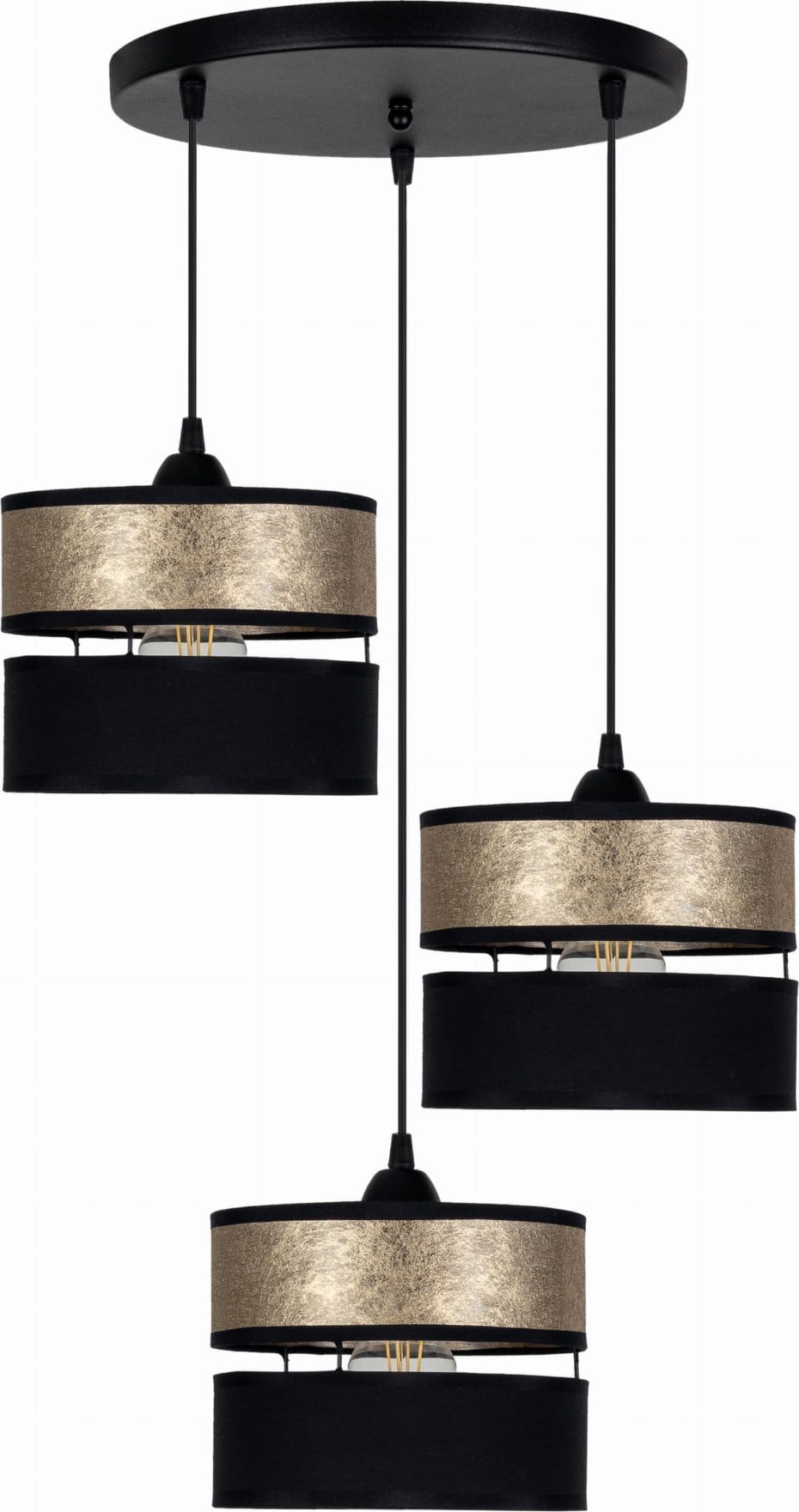 Lampa wisząca Solar Plafon 3 płomienny JULA