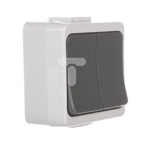 Timex JANTAR-bis Łącznik świecznikowy z podświetleniem n/t IP44 szary (WNT-2J-b/S)