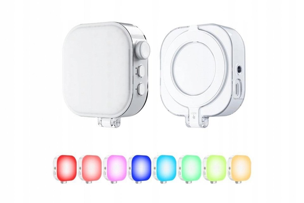 Lampa pierścieniowa Telesin Lampa do selfie Ice Cube uchwyt do telefonów