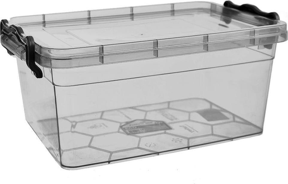 Orion Pojemnik pudełko do przechowywania z pokrywką klipsami uniwersalny zamykany do żywności 3 l