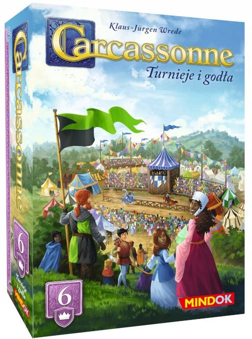 Bard Dodatek do gry Carcassonne: Turnieje i godła (trzecia edycja)