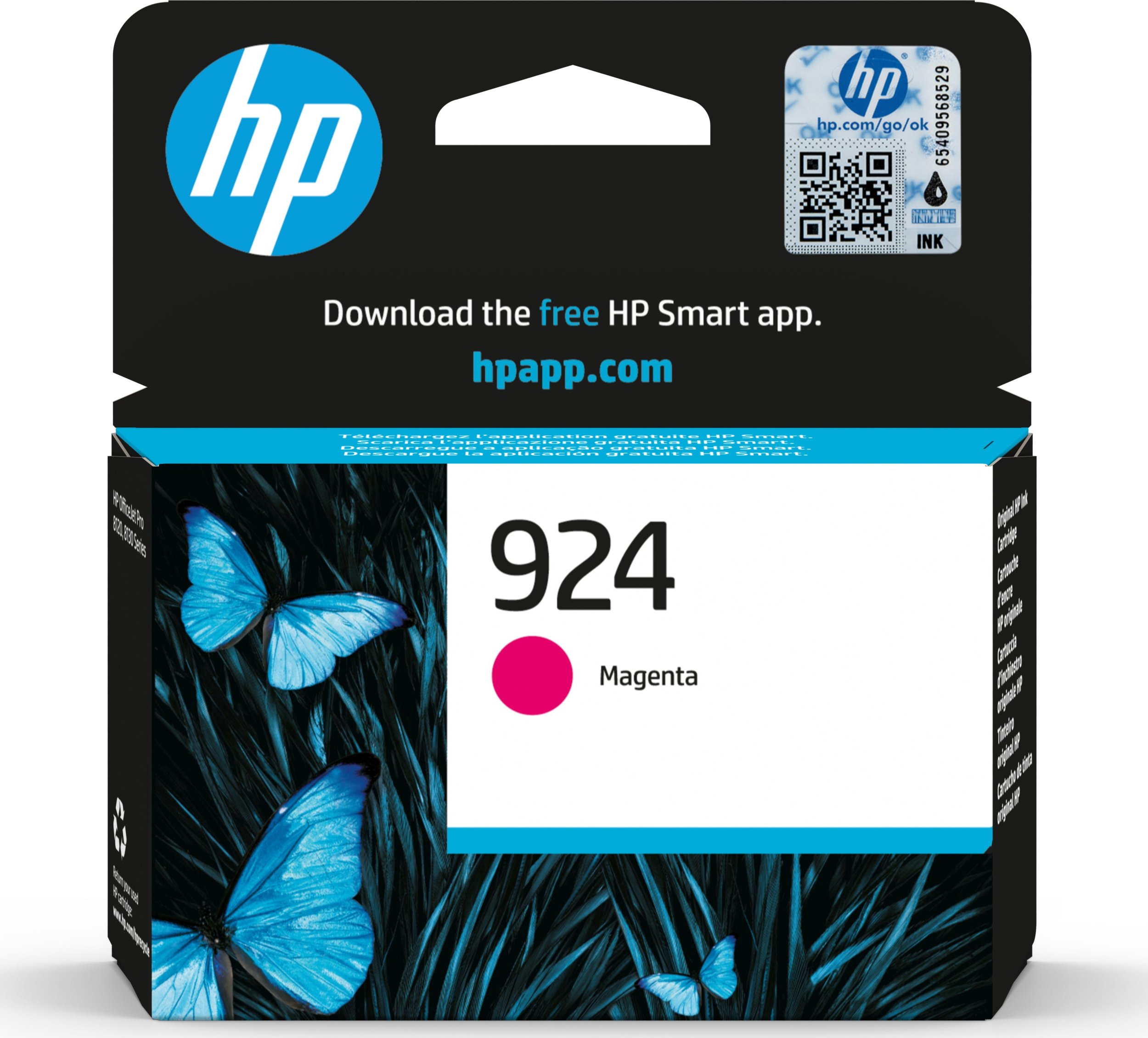 Tusz HP HP 924 - Magenta - original - Officejet - Tintenpatrone