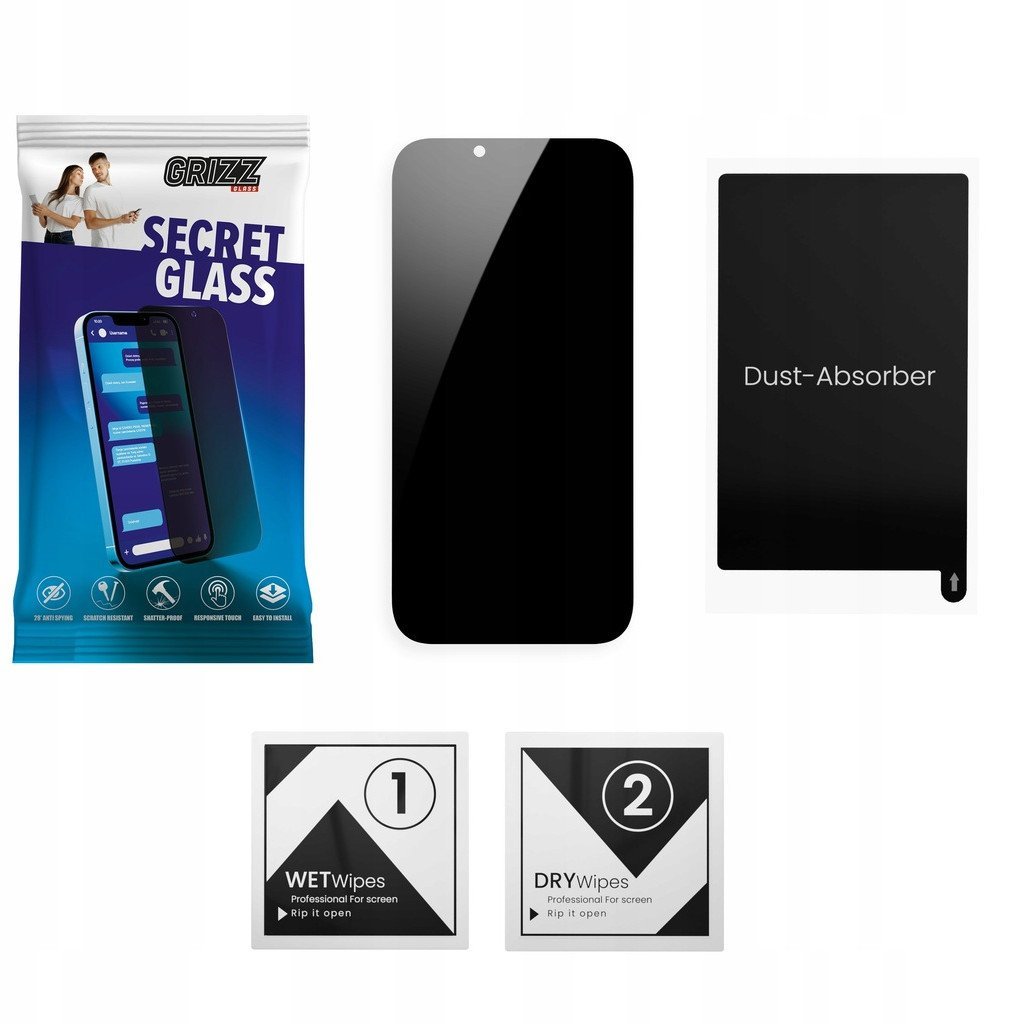 Matowe szkło prywatyzujące GrizzGlass SecretGlass do Lenovo Yoga Pad Pro