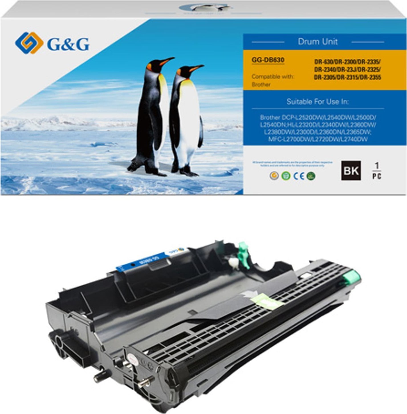 G&G G&G kompatybilny bęben z DR2300, black, 12000s