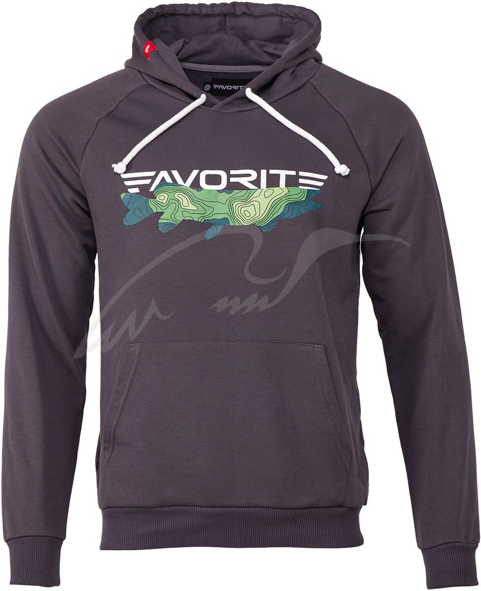 Bluza z kapturem Favorite Pike+Logo