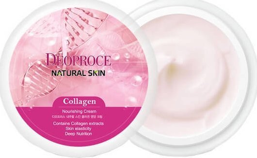 Deoproce Krem Natural Skin odżywczy z kolagenem 100g