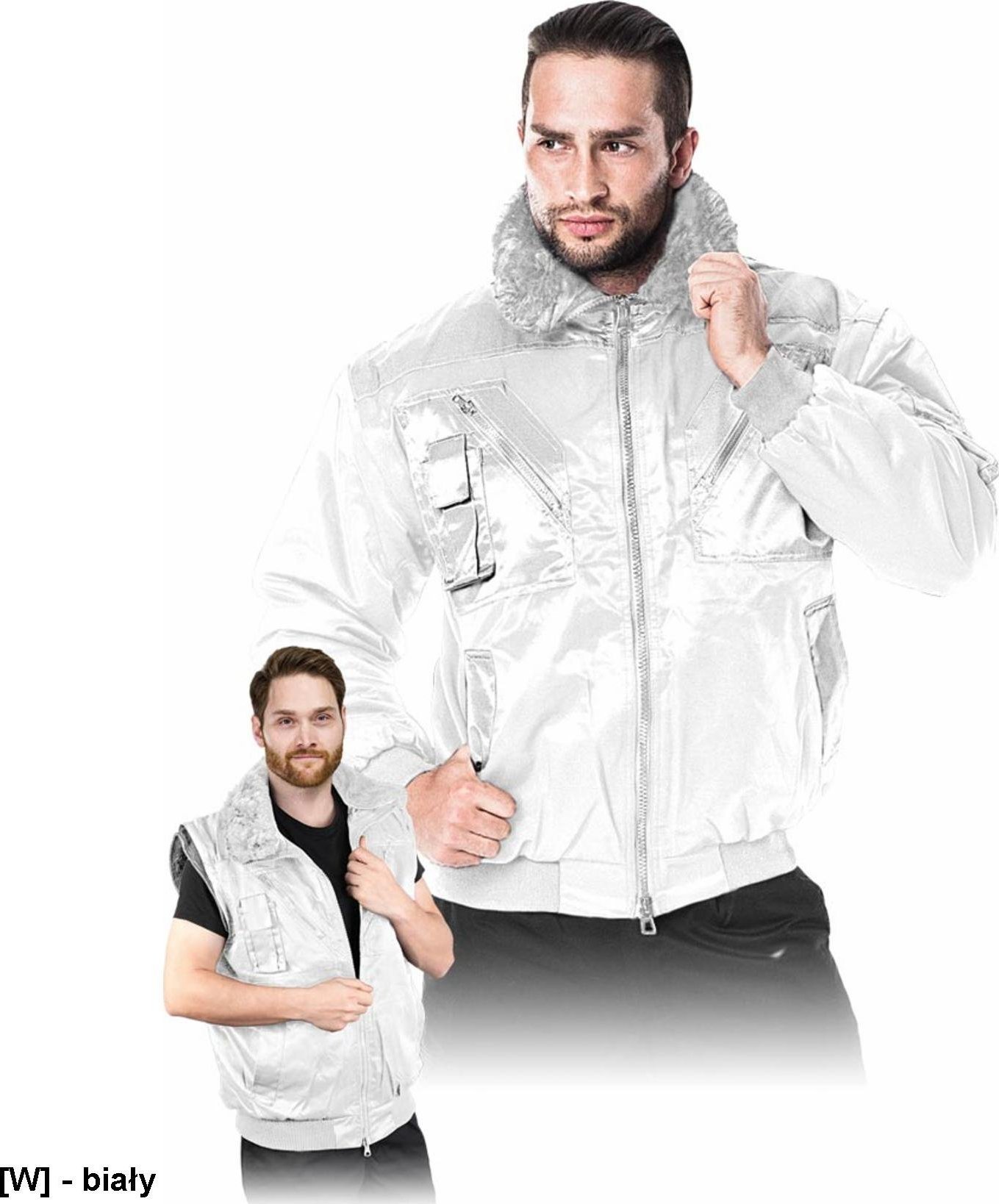 R.E.I.S. ICEBERG - kurtka ochronna - biały 3XL