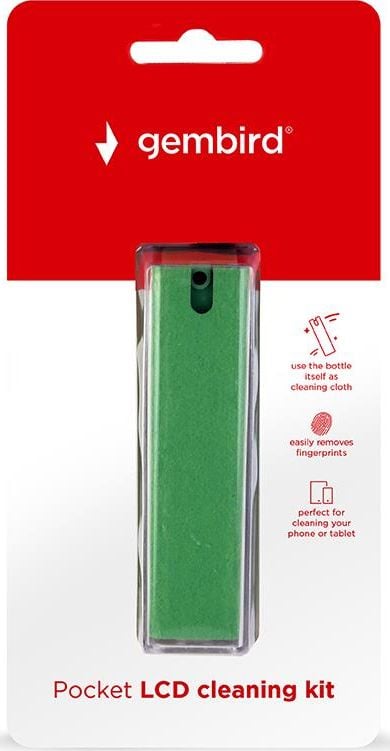 Gembird Podręczny Zestaw do czyszczenia LCD (Pocket LCD)
