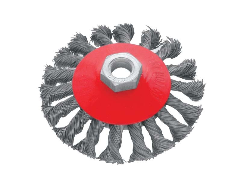 Modeco Szczotka druciana tarczowa to szlifierki 115mm (MN-69-121)