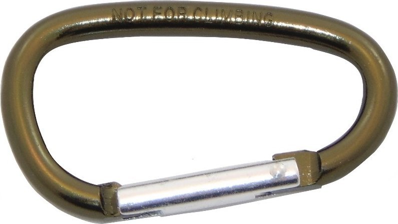 MFH KARABIŃCZYK STALOWY 7 mm x 7 cm oliv