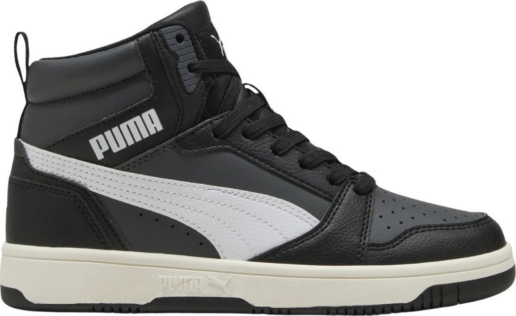 Buty dla dzieci Puma Rebound V6 Mid czarne 393831 29 38,5
