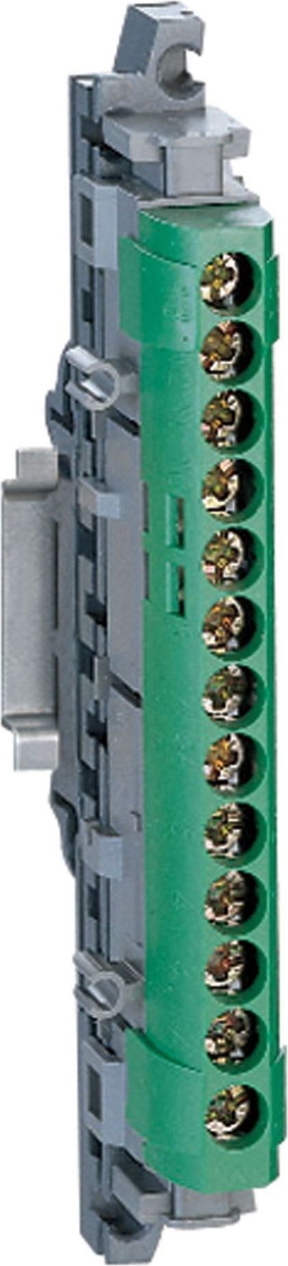 Legrand Listwa przyłączeniowa IP2x Z13 13-otworów zielona 004834