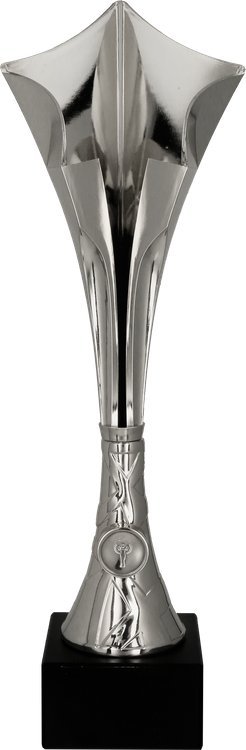 Victoria Sport Puchar plastikowy srebrny