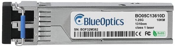 Moduł SFP BlueOptics LACGLX-BO, Fiber optic, 1250 Mbit/s, LC, SFP, 10000 m, 1310 nm
