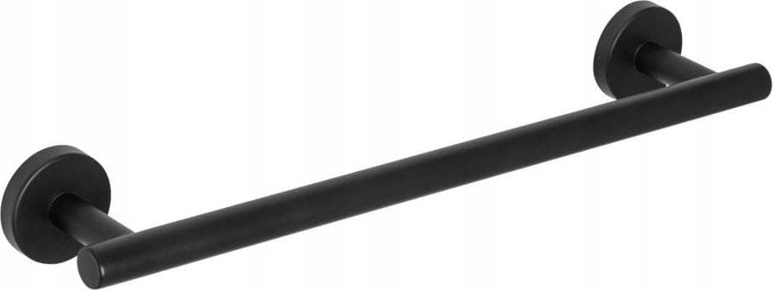 Wenko Wieszak na ręczniki BOSIO, stal nierdzewna, czarny, WENKO