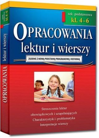 Opracowania SP 4-6 lektur i wierszy w.2018
