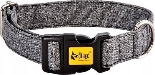 Dingo Dingo Obroża Scandi 4,0cm/75cm szara