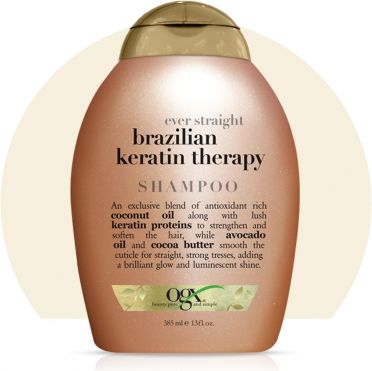 Organix Cosmetix Brazilian Keratin Smooth Shampoo szampon wygładzający z brazylijską keratyną 385ml