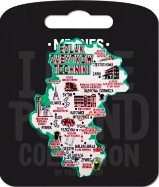 Pan Dragon Magnes I love Poland Katowice ILP-MAG-A-KAT-15