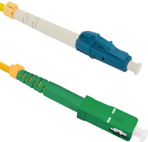 Qoltec Optic Patchcord LC/UPC - SC/APC simplex SM 9/125 G652D 20m (54335)