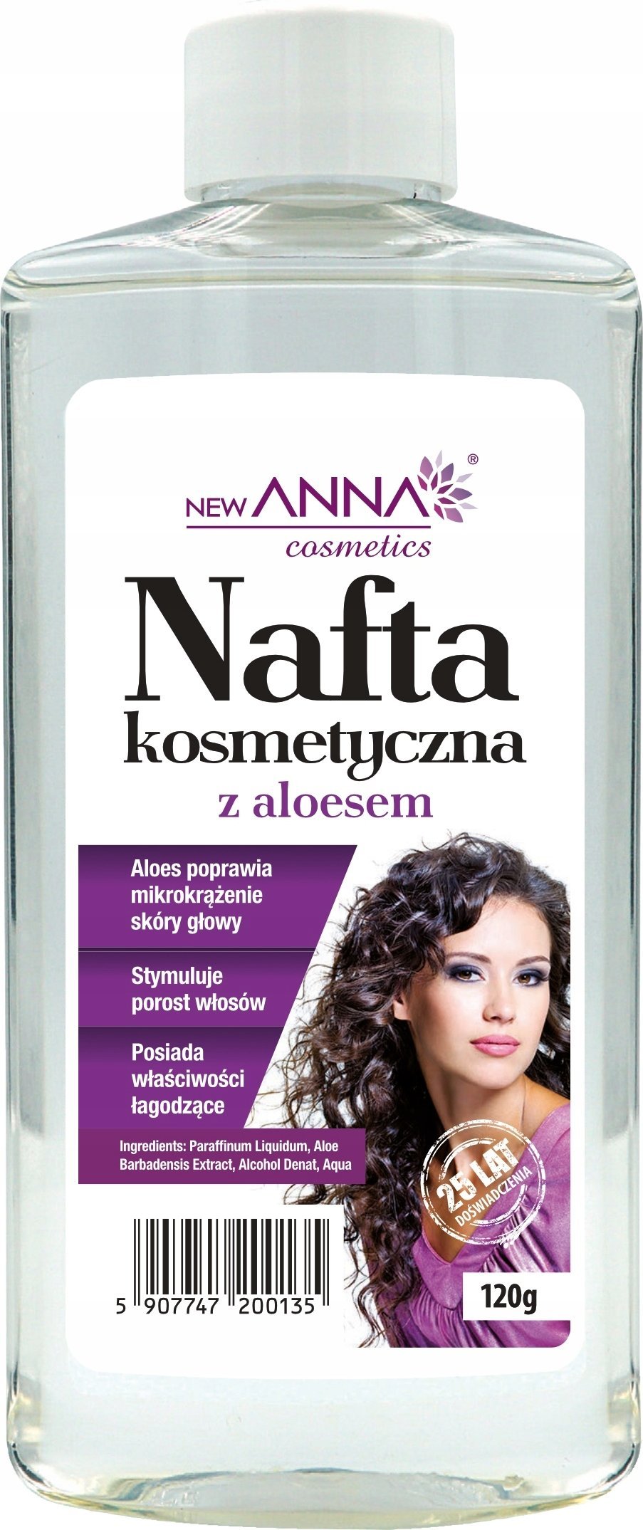 Anna Cosmetics Nafta Kosmetyczna z Aloesem 120g