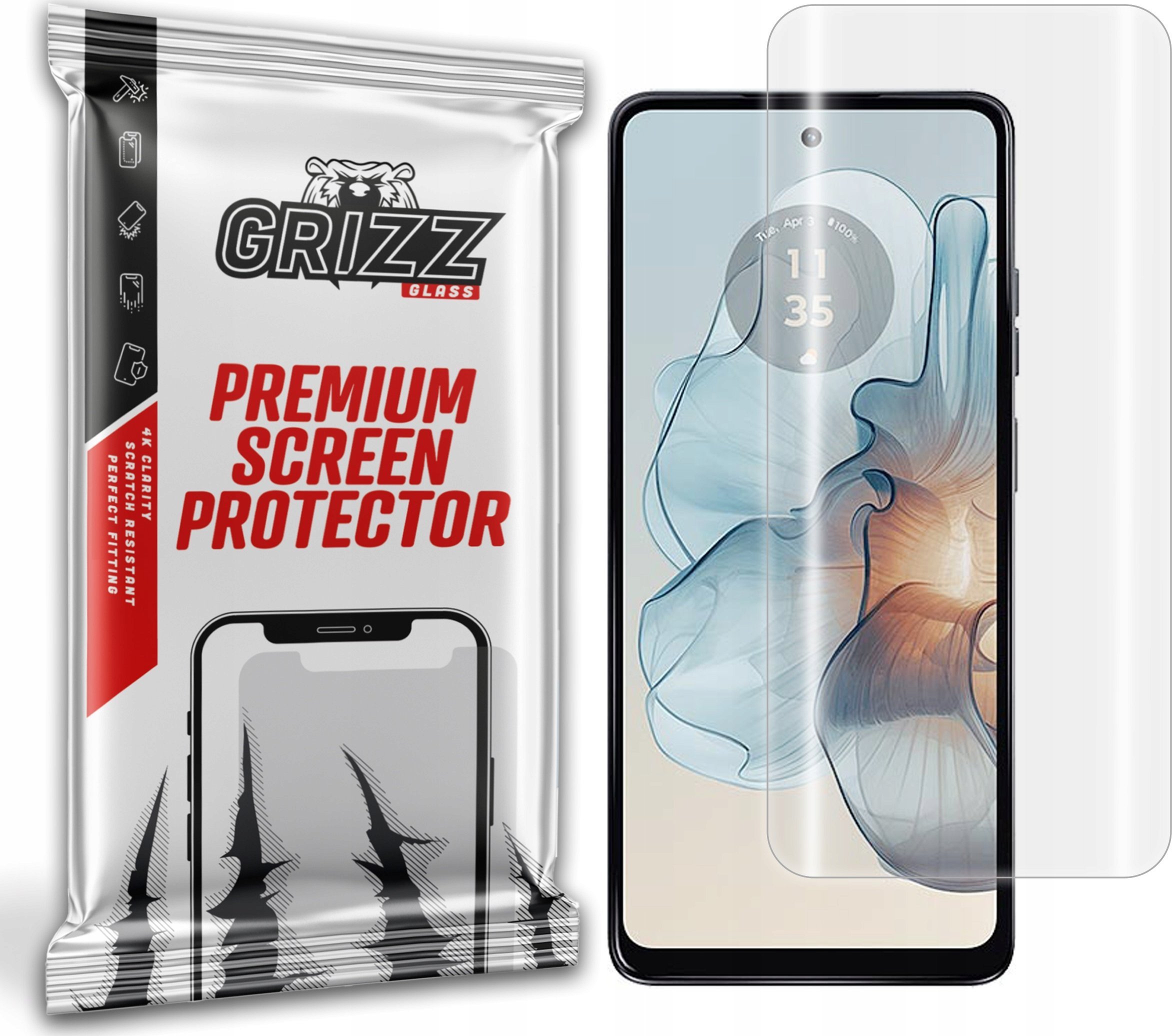 GrizzGlass Folia hydrożelowa GrizzGlass Hydrofilm do Motorola Moto G24 Power
