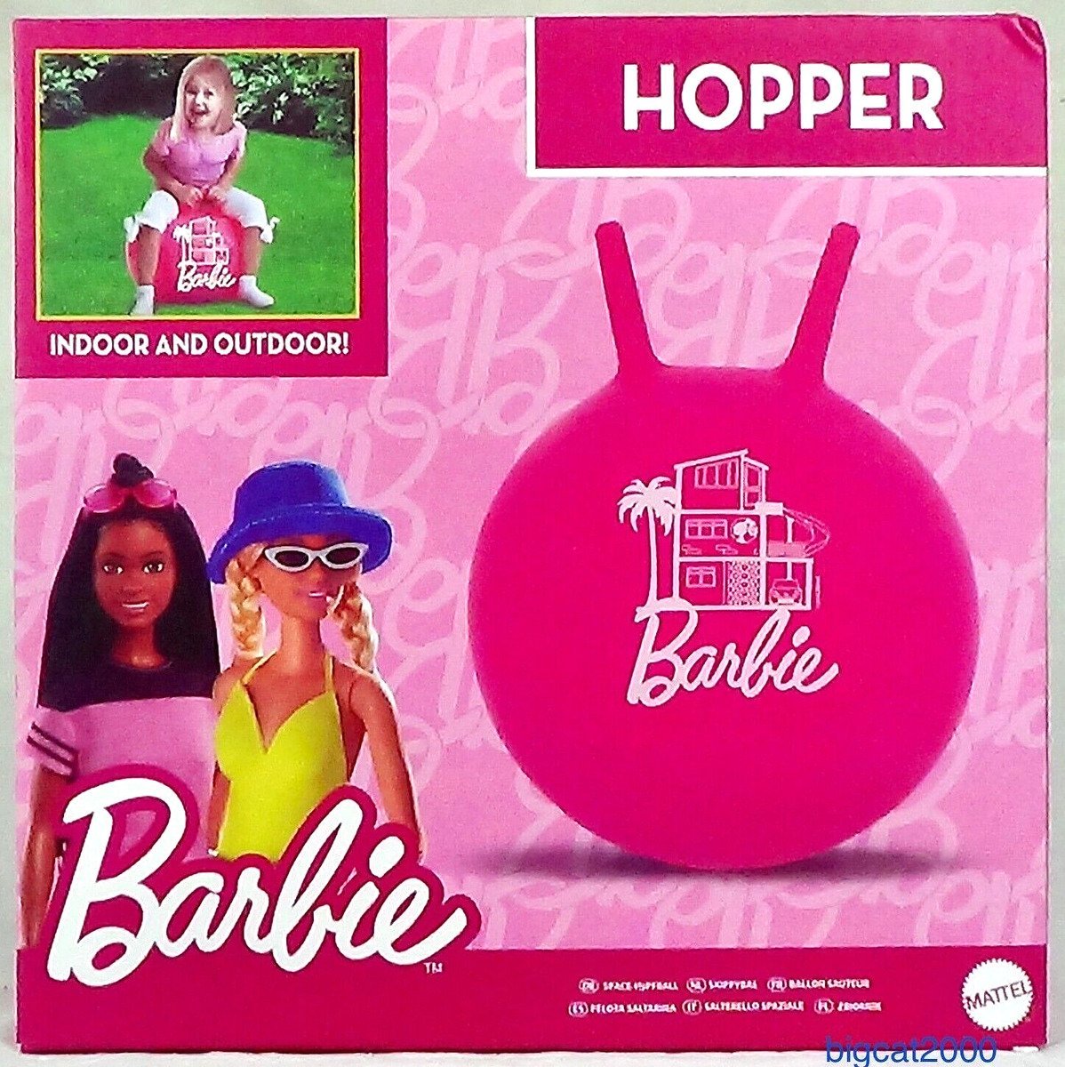 ATE *****Barbie piłka do skakania 50cm 99-0145 22784