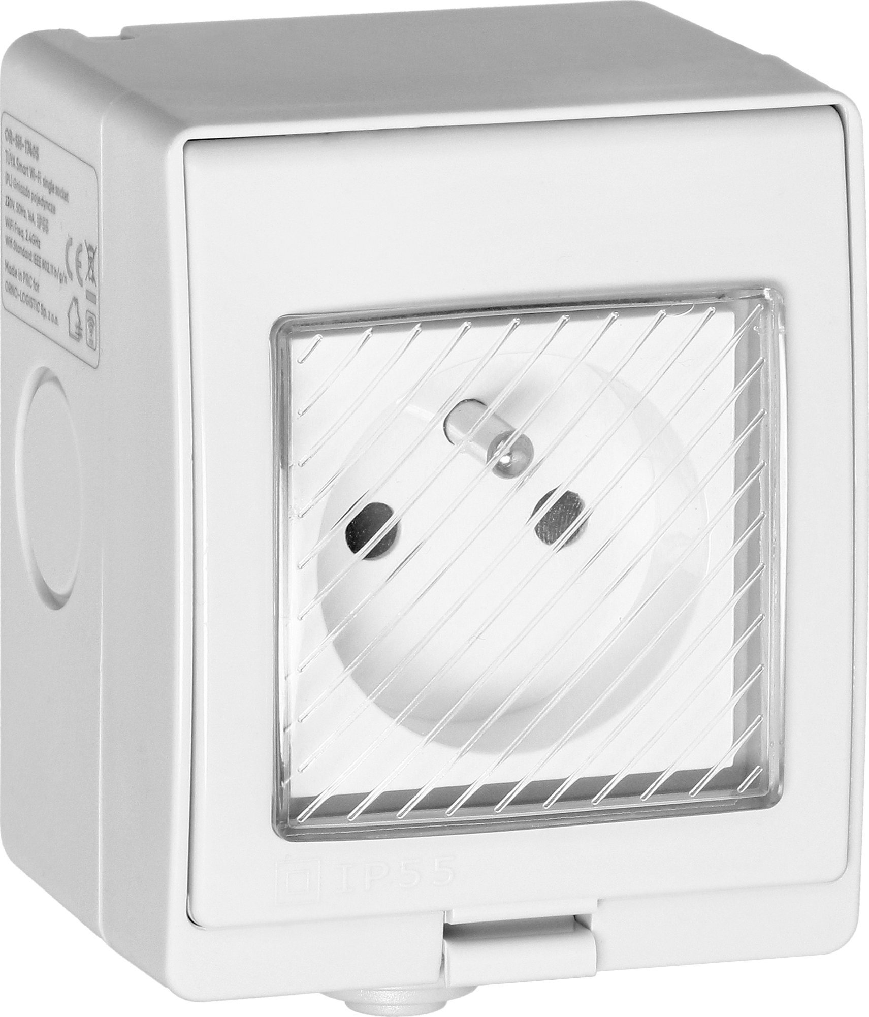 Orno Gniazdo natynkowe IP55 Tuya Smart Wi-Fi