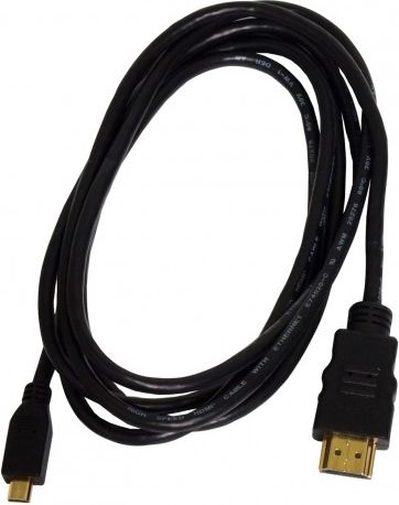 Kabel Art HDMI Micro - HDMI 1.8m czarny (KABHDEM/HDE AL-OEM-38)