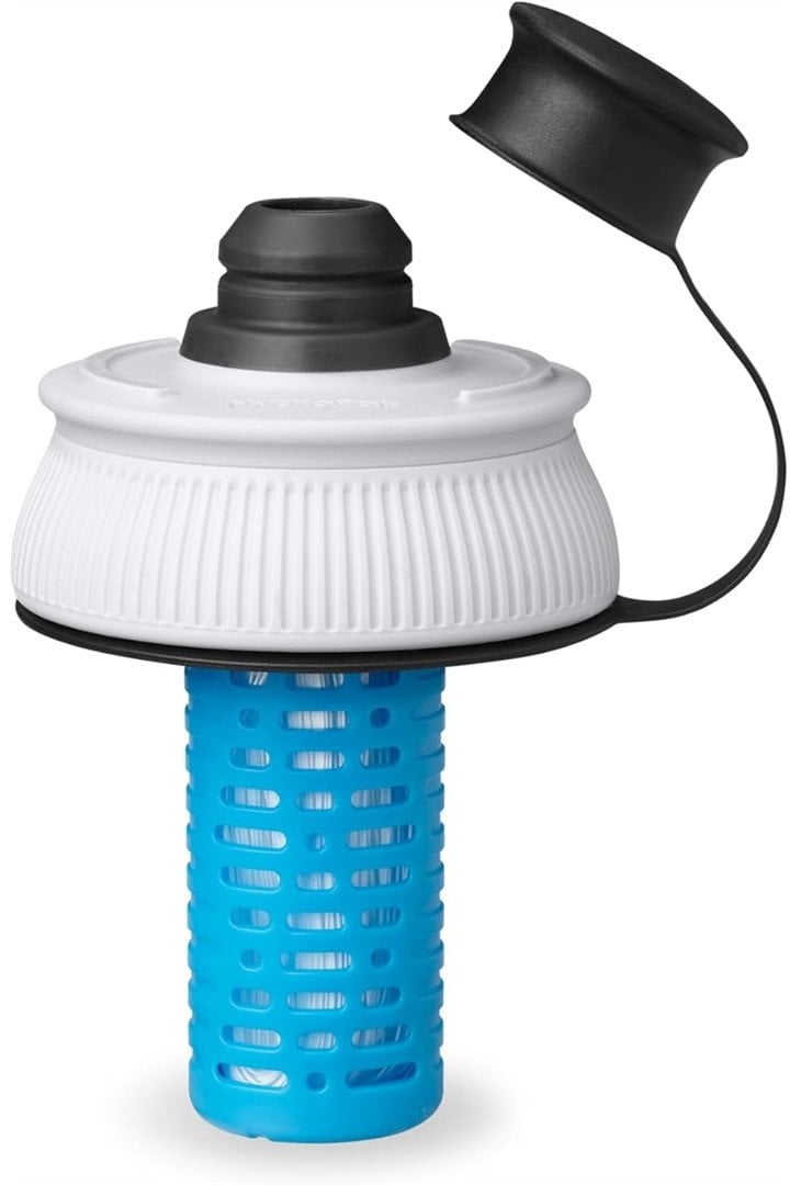 Breakaway + Filter Cap, Grey/ HP Blue