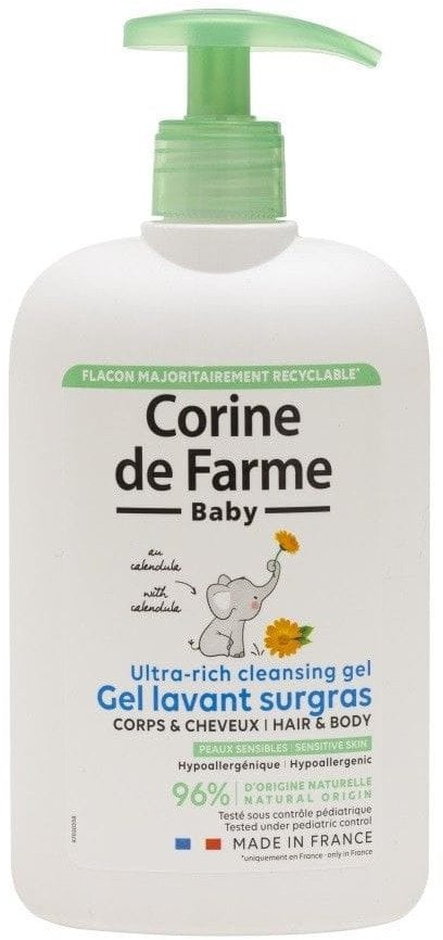 CORINE DE FARME Baby Delikatny żel do ciała 2w1 500 ml