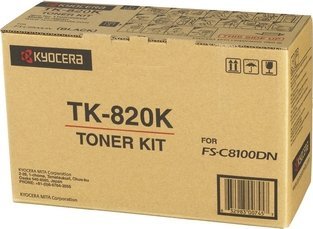 Toner Kyocera KYOCERA TK-820K, 15000 pages, Black