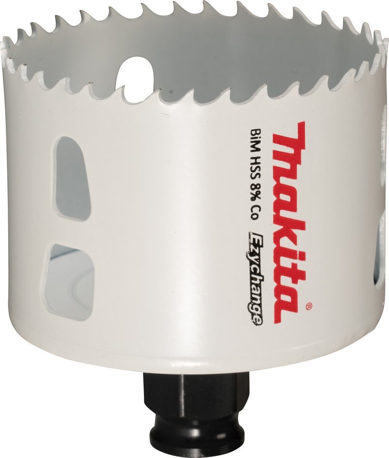 Makita MAKITA OTWORNICA BIM HSS-Co 8% 67mm EZYCHANGE METAL, STAL, ALU, DREWNO, PVC