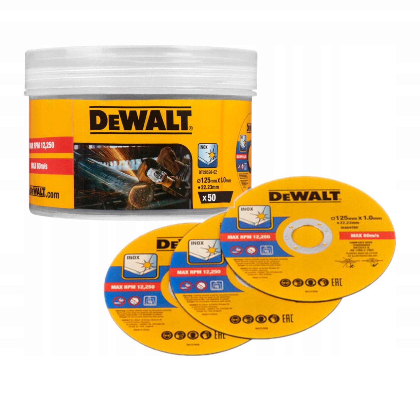 tarcza do cięcia 125mm x 1mm 50szt