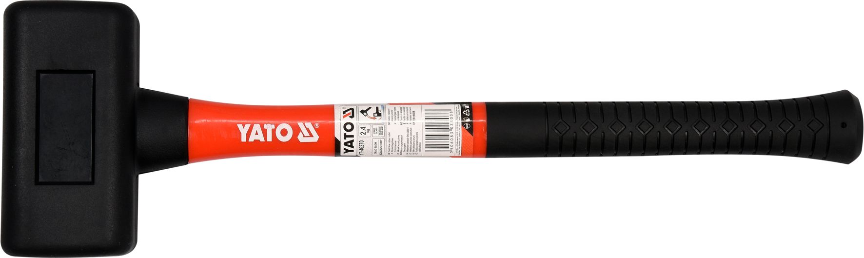 Yato Młotek bezodrzutowy rączka z tworzywa sztucznego 2,4kg (YT-46270)