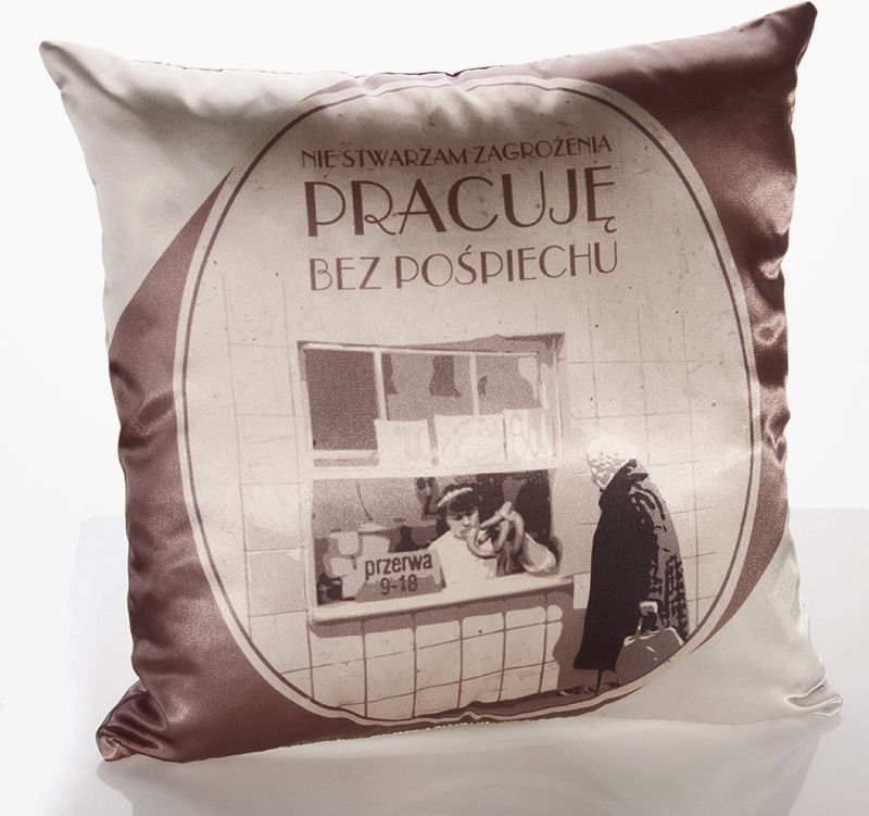 Gadget Factory Poszewka Retro - Nie stwarzam zagrożenia - Sklep