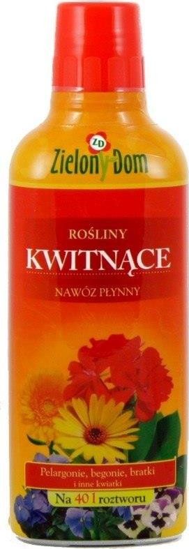 Zielony Dom Nawóz Płynny do Roślin Kwitnących 300ml Zielony Dom