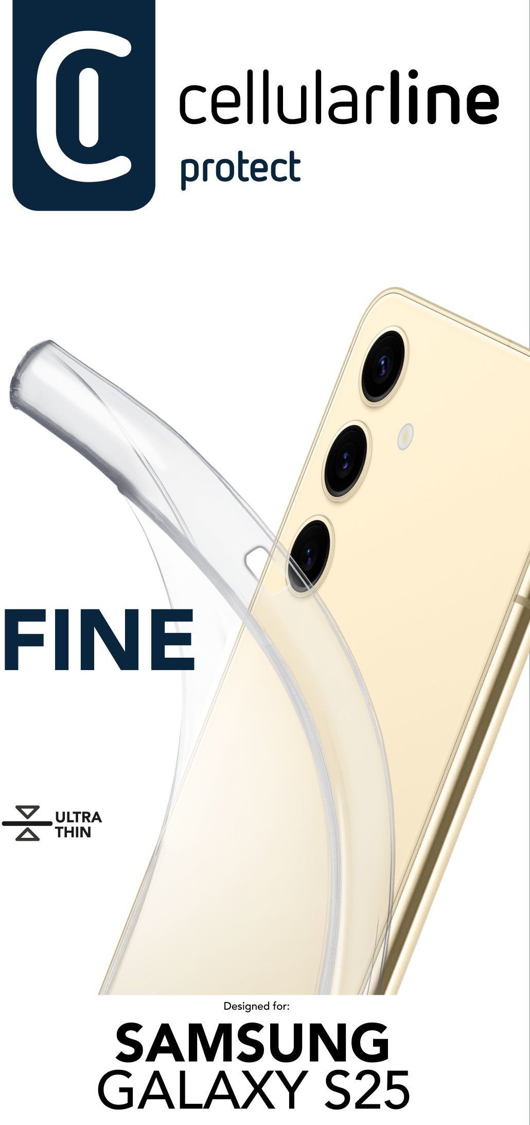 Cellularline 8018080491467 pokrowiec na telefon komórkowy 16,1 cm (6.36") Przezroczysty